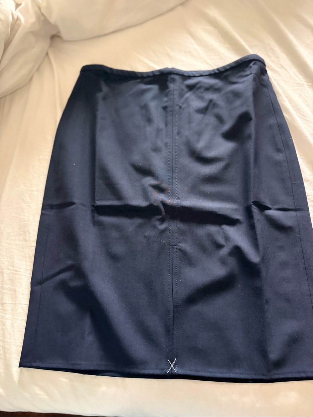 J Crew Navy Pencil Skirt